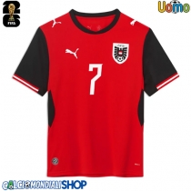 Maglie da calcio Austria Marko Arnautovic #7 Prima Maglia Mondiali 2026  Manica Corta
